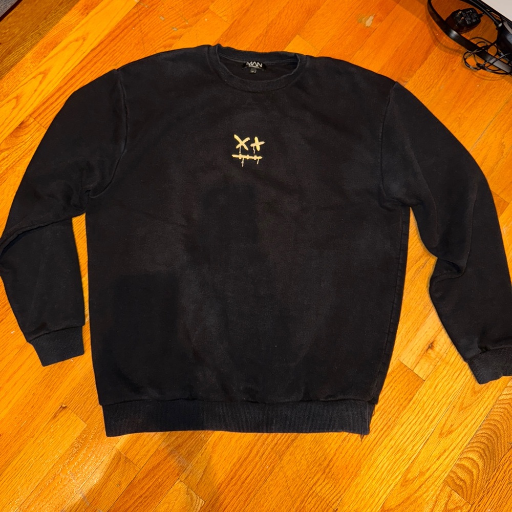 Mens Boohoo Man Crewneck Size M